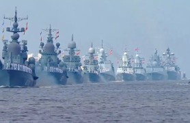 Парад кораблей ВМФ в г. Санкт-Петербурге 29 июля 2019 года